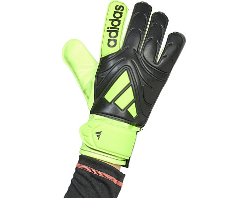 Рукавички воротарські Adidas Copa Club JN5340 р. 8,5, чорно-зелені