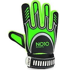 Рукавички воротарські NO10 Club 56094 р.4, чорно-зелені