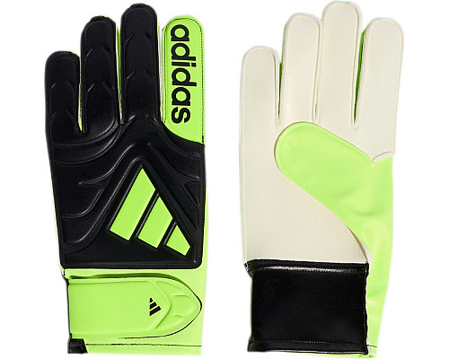 Рукавички воротарські Adidas Copa Club JN5340 р. 10, чорно-зелені