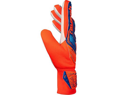 Рукавички воротарські Reusch Attrakt Starter Solid Junior 5572514 2290 р.7,5, помаранчево-сині