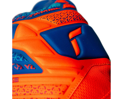 Рукавички воротарські Reusch Attrakt Starter Solid Junior 5572514 2290 р.7,5, помаранчево-сині