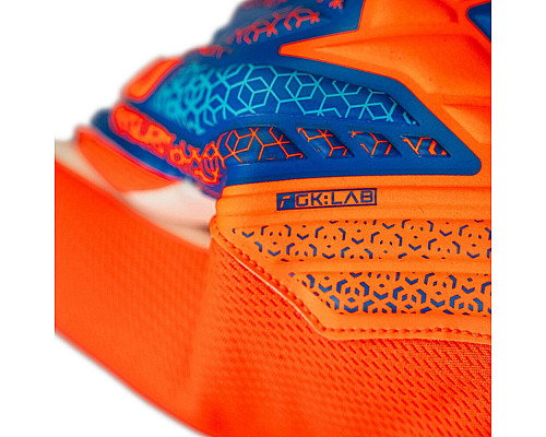 Рукавички воротарські Reusch Attrakt Starter Solid Junior 5572514 2290 р.7,5, помаранчево-сині