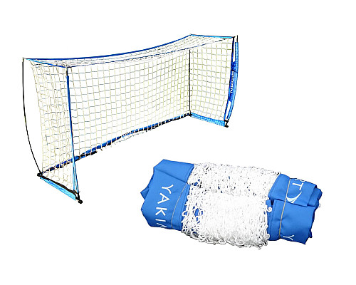 Сітка для воріт Yakimasport UNI ŻAK 300 x 155 см, біло-синя