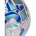 М'яч футбольний Adidas UCL Training 23/24 Foil IA0955 розмір 4, сріблясто-синій