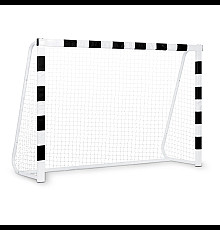 Ворота футбольні Neo-Sport NS-465 300 х 200 х 120 см, чорно-білі