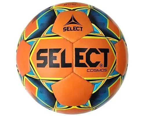 М'яч футбольний SELECT COSMOS v26 розмір 4, оранжево-синій