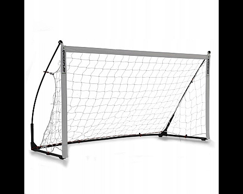 Ворота футбольні Quickplay Kickster Elite 07542 200 х 100 см, чорно-сірі