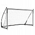 Ворота футбольні Quickplay Kickster Elite 07542 200 х 100 см, чорно-сірі