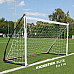 Ворота футбольні Quickplay Kickster Elite 07542 200 х 100 см, чорно-сірі