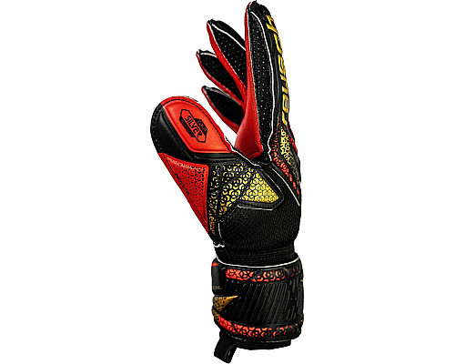 Рукавички воротарські Reusch Attrakt Silver Junior 5572215 7075 р.4,5, чорно-червоні