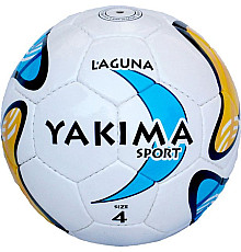 Футбольний м'яч YakimaSport Laguna r. 4 - білий 
