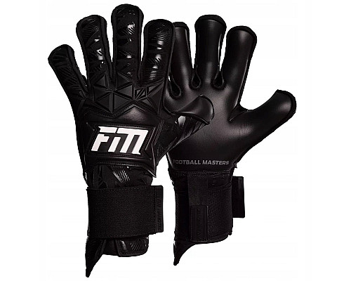 Рукавички воротарські Football Masters Invictus X PRO BLACK р.9, чорні