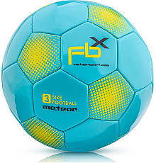Футбольний м'яч Meteor Piłka Nożna FBX 3 - блакитний 