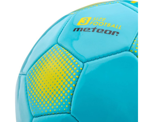 Футбольний м'яч Meteor Piłka Nożna FBX 3 - блакитний Футбольний м'яч Meteor Piłka Nożna FBX 3 - блакитний