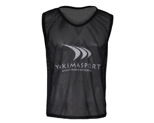 Футбольна манішка Yakimasport чорна Футбольна манішка Yakimasport чорна