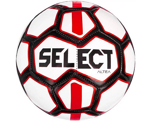 М'яч футбольний Select FB ALTEA розмір 4, біло-червоний