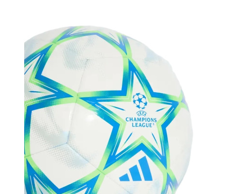 М'яч футбольний adidas UEFA Champions League Club 26/27 KX5863 розмір 5, біло-синій
