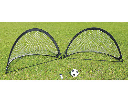 Ворота футбольні Outdoor-Play JC-6219A 155 х 86 х 86 см, чорно-білі