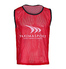 Футбольна манішка Yakimasport червона