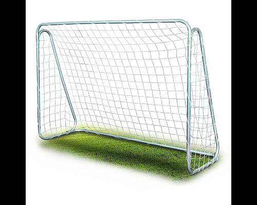 Ворота футбольні Neo-Sport 215 x 153 x 76 см, білі