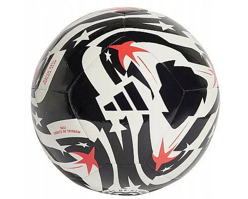М'яч футбольний Adidas FCWC Club JD3822 розмір 5, чорно-білий