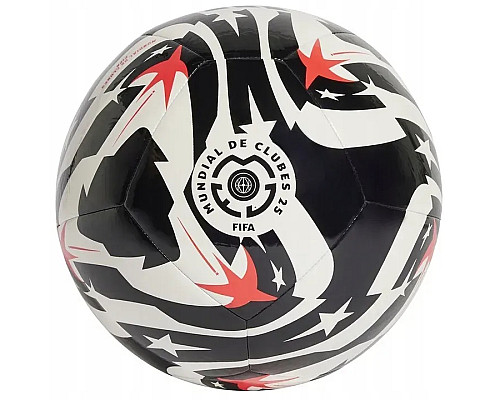 М'яч футбольний Adidas FCWC Club JD3822 розмір 5, чорно-білий