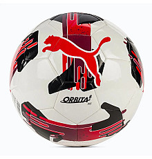 М'яч футбольний Puma Orbita 5 FUSION розмір 5, біло-червоний