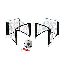 Ворота футбольні MASTER MASSPSO-0014 25 x 25 см, чорно-білі