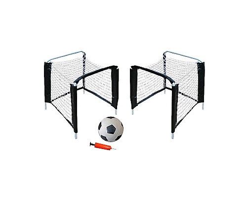 Ворота футбольні MASTER MASSPSO-0014 25 x 25 см, чорно-білі