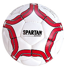 М'яч футбольний SPARTAN Club Junior розмір 3, біло-червоний