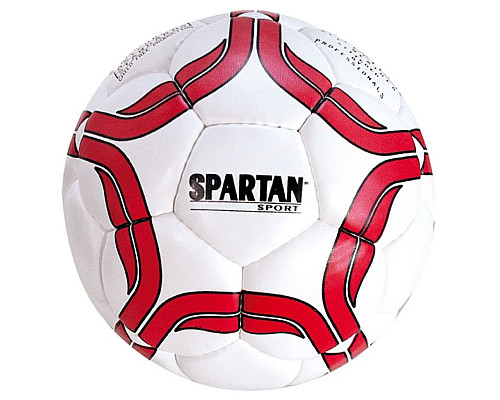 М'яч футбольний SPARTAN Club Junior розмір 3, біло-червоний