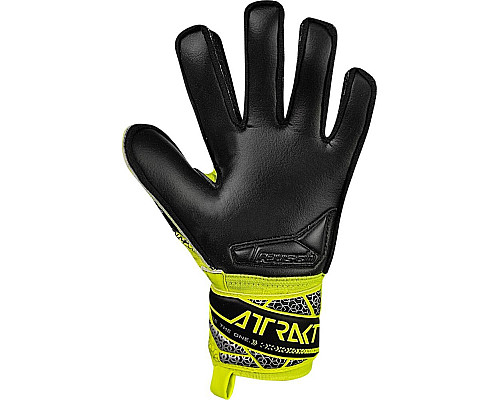Рукавички воротарські Reusch Attrakt Silver Junior 5572215 2025 р.5,5, жовто-чорний