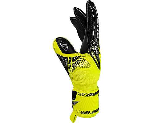 Рукавички воротарські Reusch Attrakt Silver Junior 5572215 2025 р.5,5, жовто-чорний