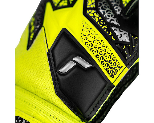 Рукавички воротарські Reusch Attrakt Silver Junior 5572215 2025 р.5,5, жовто-чорний