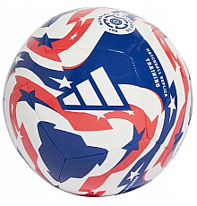 М'яч футбольний Adidas FCWC Training розмір 5, синьо-червоний