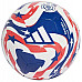 М'яч футбольний Adidas FCWC Training розмір 5, синьо-червоний