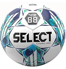 М'яч футбольний Select FB Campo PRO v23 розмір 5, біло-синій