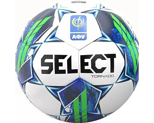 М'яч футзальний Select FB FUTSAL TORNADO FIFA Quality Pro v23 розмір 4, біло-синій