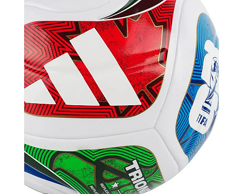 М'яч футбольний Adidas FIFA World Cup 26 Trionda League розмір 4, біло-червоний