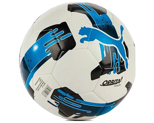 М'яч футбольний Puma Orbita 5 FUSION розмір 4, біло-синій