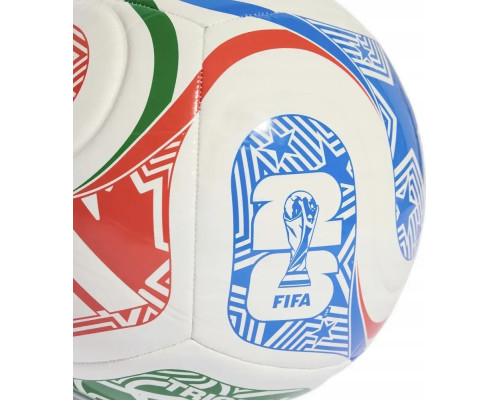 М'яч футбольний Adidas World Cup 26 Trionda Club розмір 4, різнокольоровий