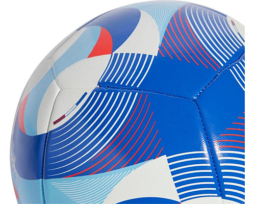 М'яч футбольний Adidas Olympic 24 Training IW6330 розмір 4, синій