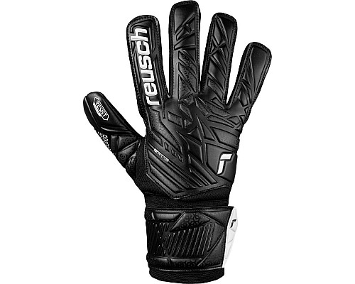Рукавички воротарські Reusch Attrakt Resist czarne 5570615 7700 р.9,5, чорні