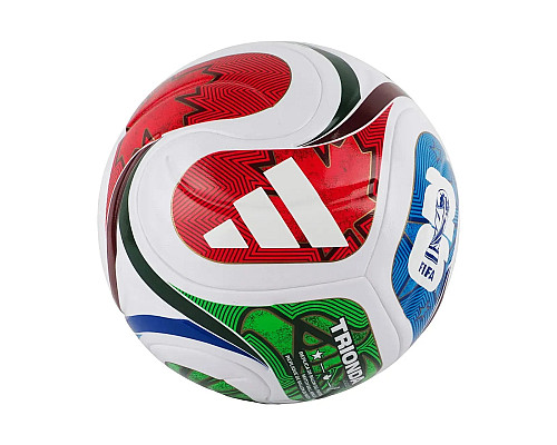 М'яч футбольний Adidas FIFA World Cup 26 Trionda League розмір 5, біло-червоний
