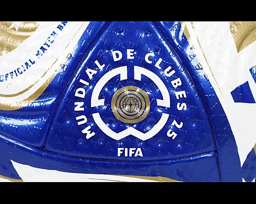 Футбольний м'яч Adidas World Cup USA 2025 Finale OMB розмір 5, синьо-золотий