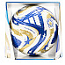 Футбольний м'яч Adidas World Cup USA 2025 Finale OMB розмір 5, синьо-золотий