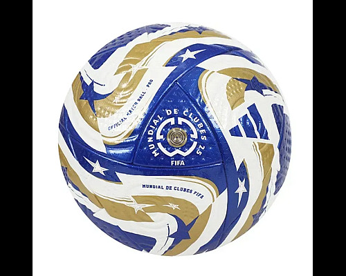 Футбольний м'яч Adidas World Cup USA 2025 Finale OMB розмір 5, синьо-золотий