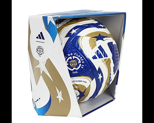 Футбольний м'яч Adidas World Cup USA 2025 Finale OMB розмір 5, синьо-золотий