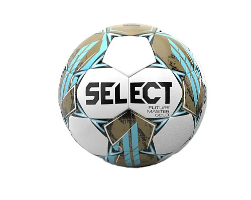 М'яч футзальний Select FUTSAL FUTURE MASTER GOLD розмір 4, біло-синій
