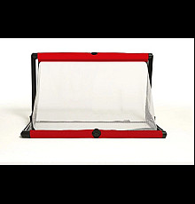 Сітка для воріт BAZOOKAGOAL 120 х 75 см, біло-червона